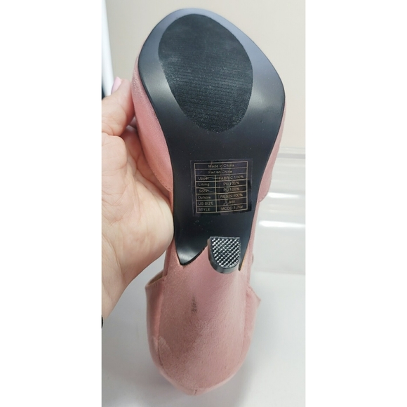 Modcloth The Zest Is History Heel in Mauve Size 9W - Picture 11 of 11